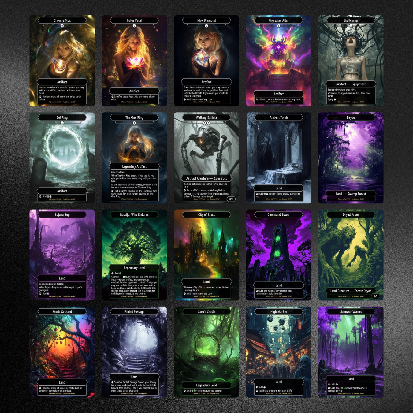 Meren Commander Graveyard Deck – Custom Cards for Casual Play