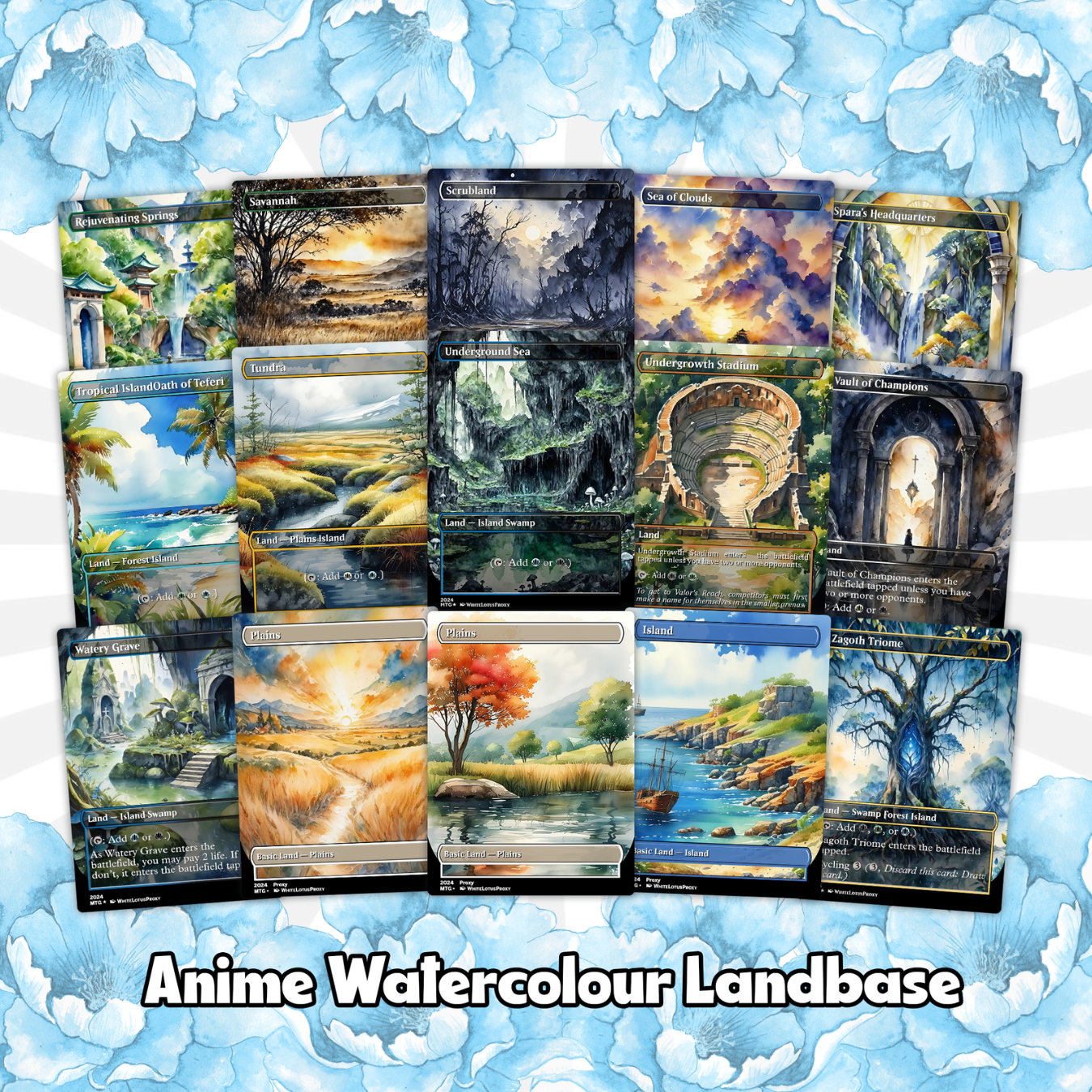 Atraxa SUPERFRIENDS Anime Waifu Proxy Commander Deck Custom Proxy EDH English High Quality Cards