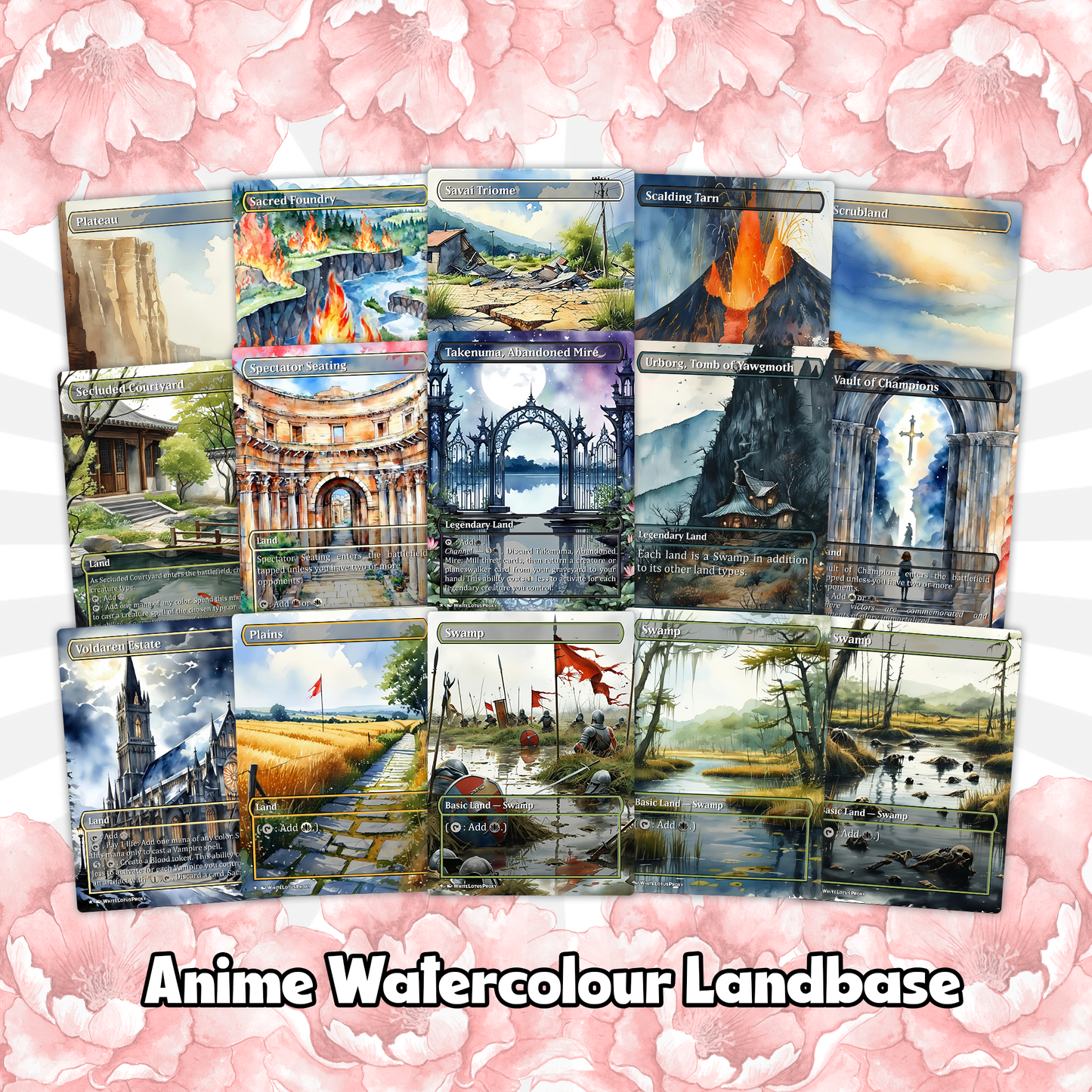 Vampire Tribal Anime Waifu Proxy Commander Deck Custom Proxy EDH High Quality Cards