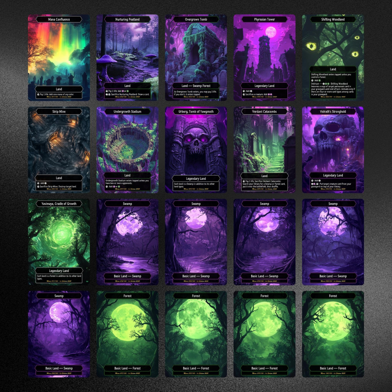 Meren Commander Graveyard Deck – Custom Cards for Casual Play