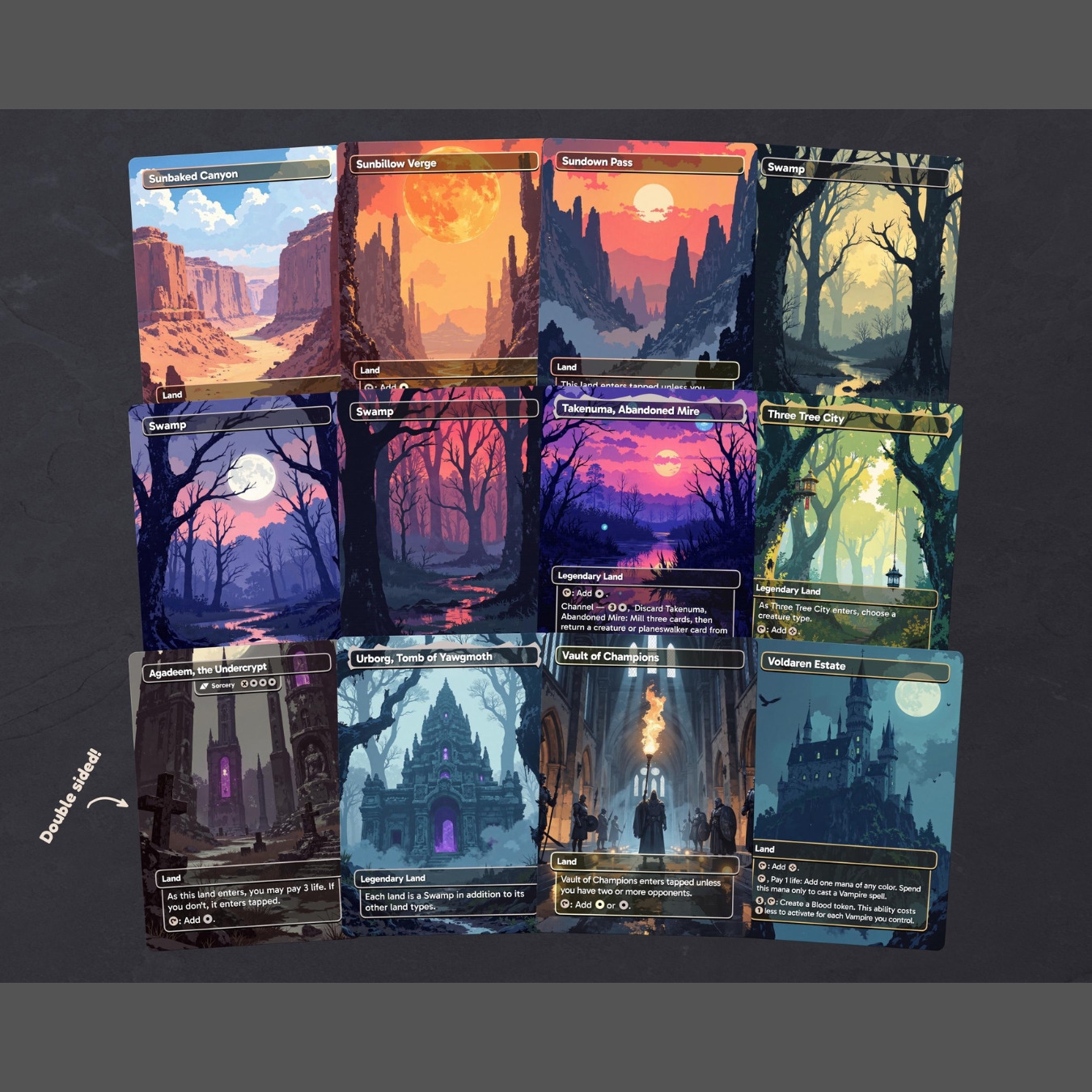 Edgar Markov Vampires - Full TCG Proxy Commander EDH Deck - 108 cards - Tokens included - Waifu Anime Girls