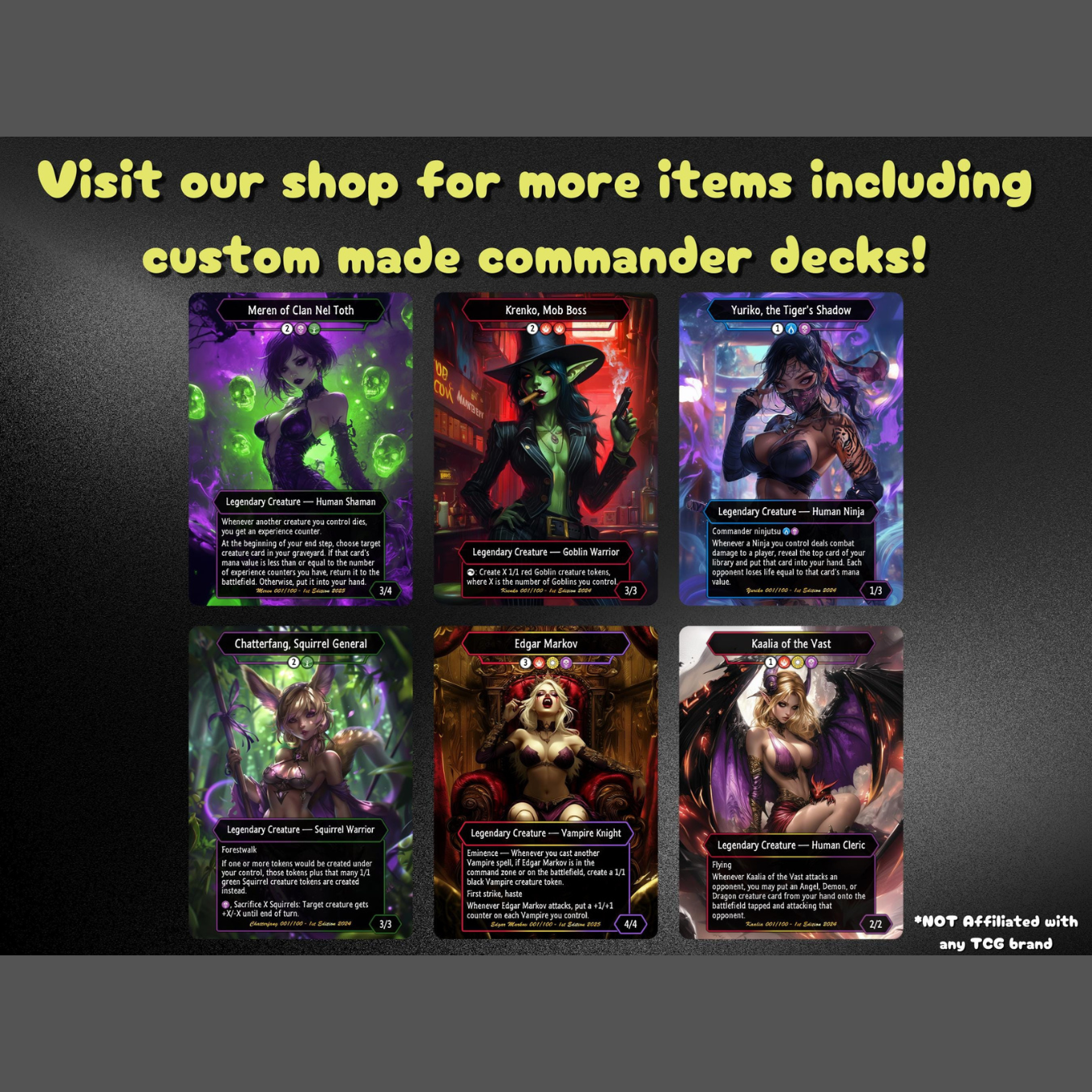 Krark Commander Coin Flip Deck – Custom Cards for Casual Play