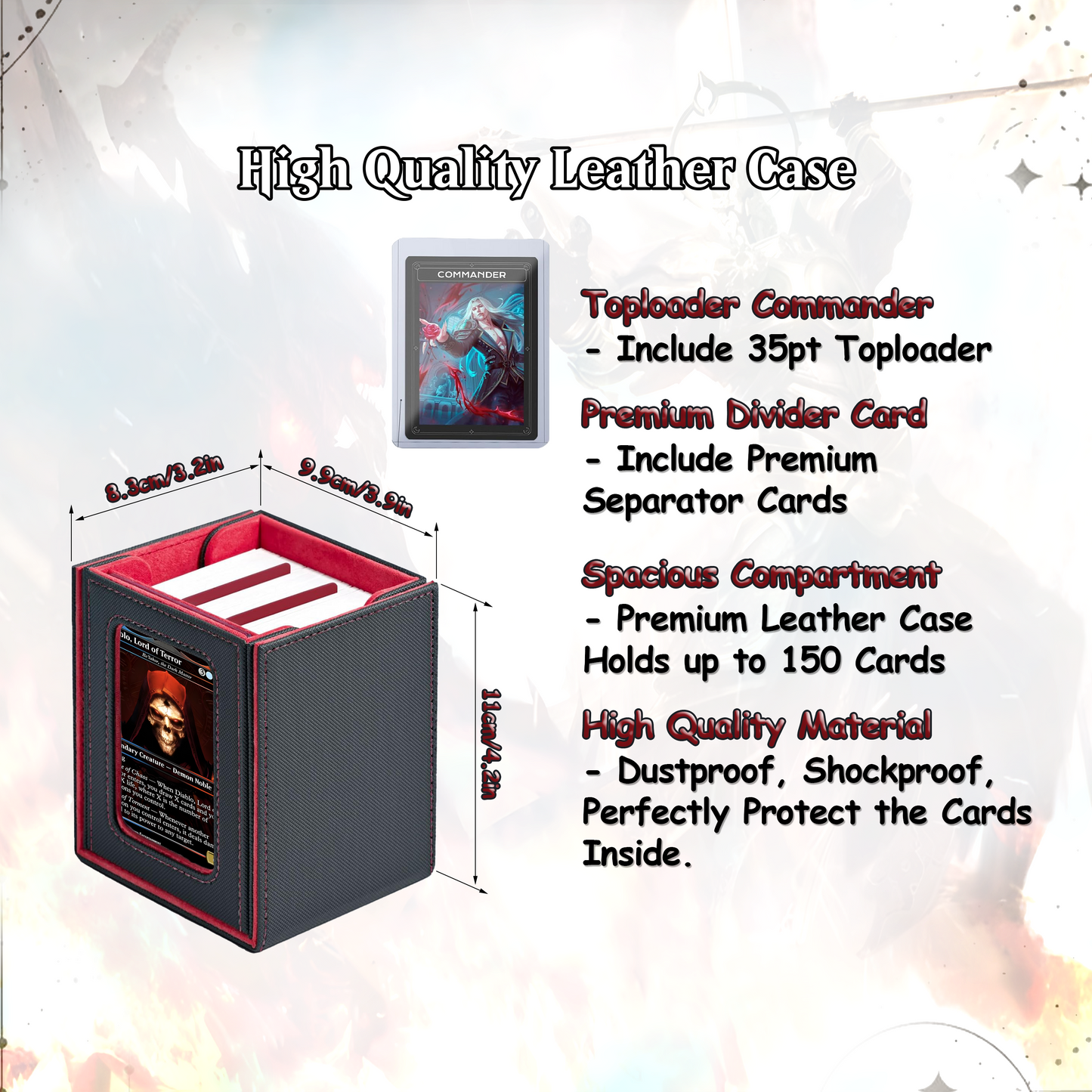 Diablo Themed Commander Deck Proxies, Demon Tribal/Reanimation, High Quality Custom Card Proxy