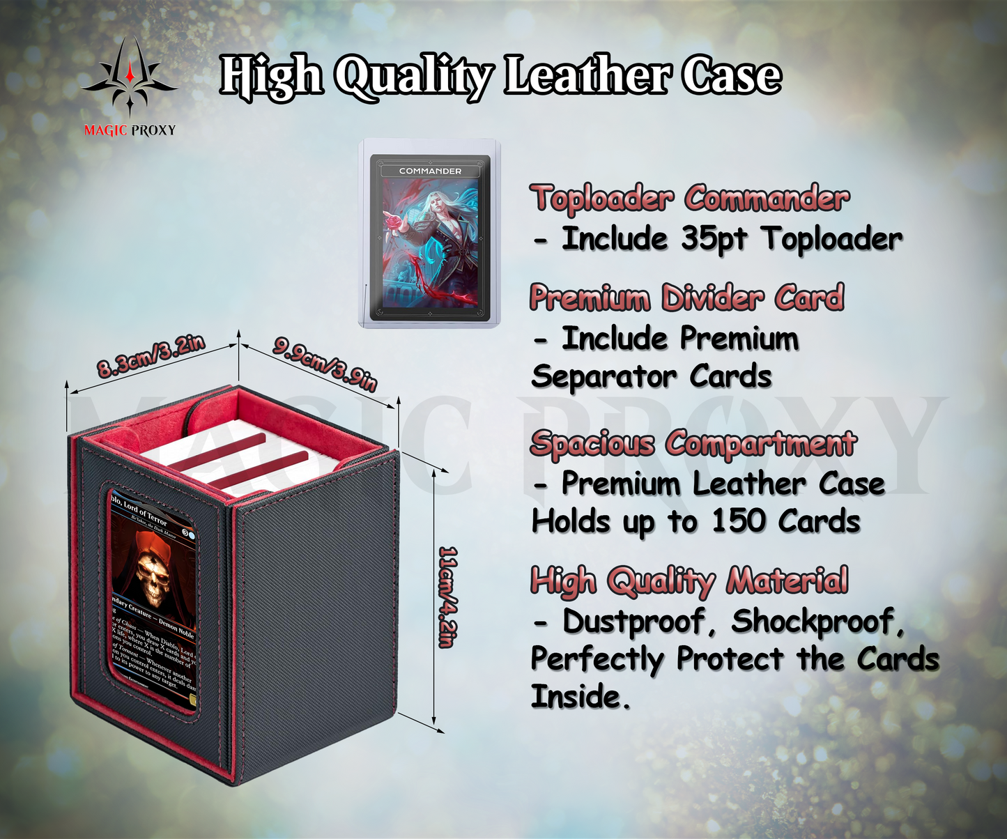 Diablo Commander cEDH Deck - Diablo Commander Magic Commander - Magic Proxy Deck with 170+ Unique Cards - Custom Cards MTG Proxy for Casual Play