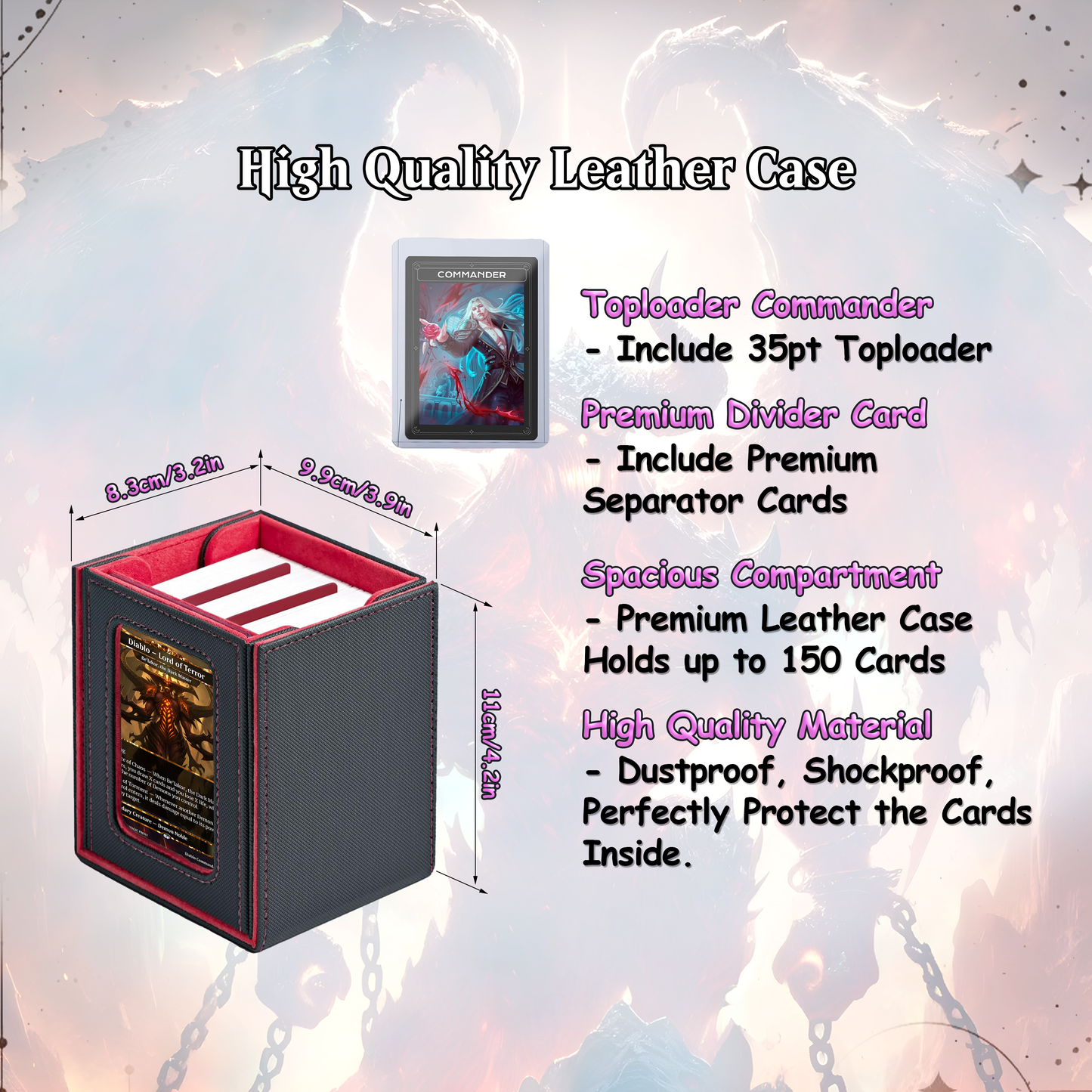 Diablo Commander cEDH Deck - Diablo Commander Magic Commander - Magic Proxy Deck with 170+ Unique Cards - Custom Cards MTG Proxy for Casual Play