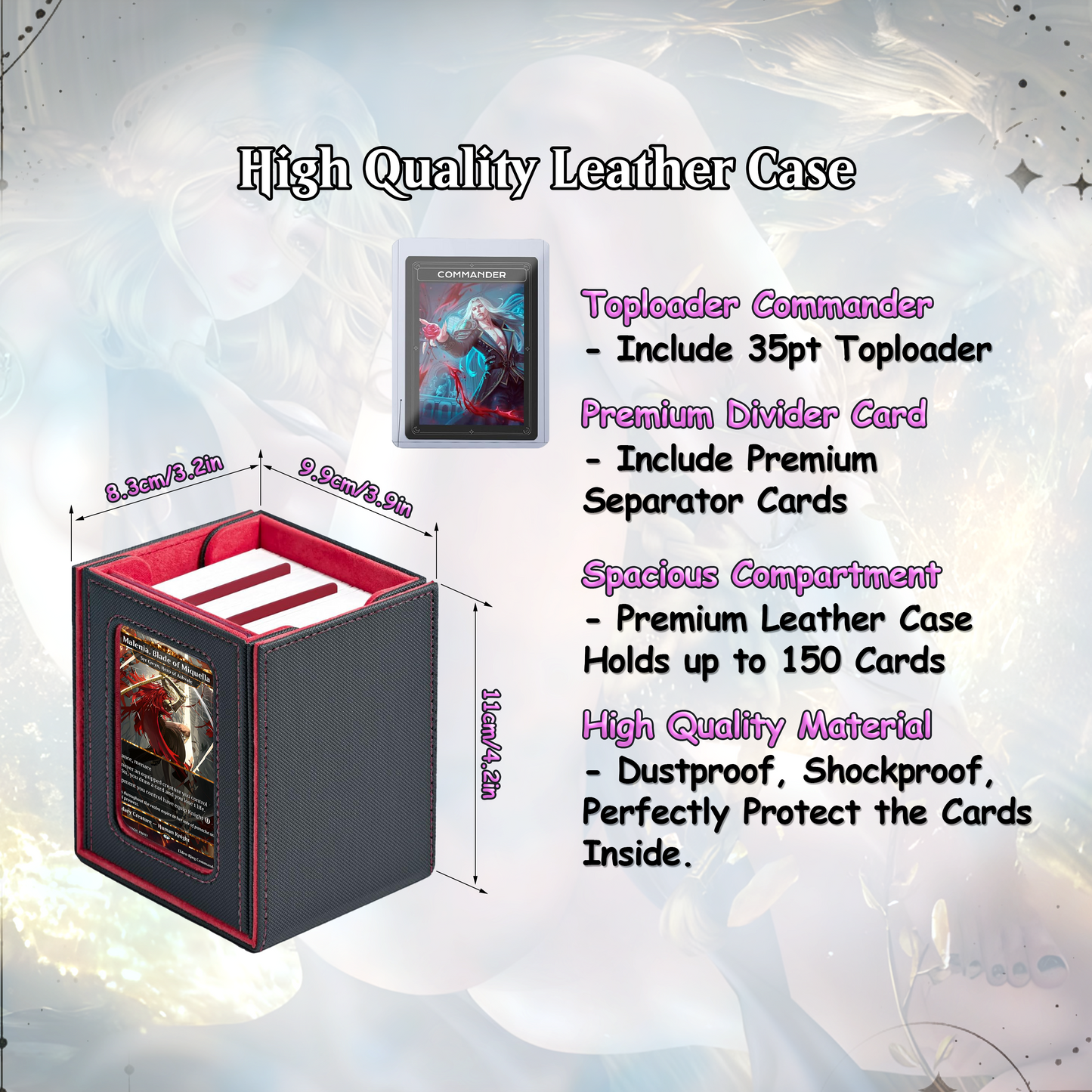 Elden Ring Commander cEDH Deck - Elden Ring Commander Magic Commander - Magic Proxy Deck with 160+ Unique Cards - Custom Cards MTG Proxy for Casual Play