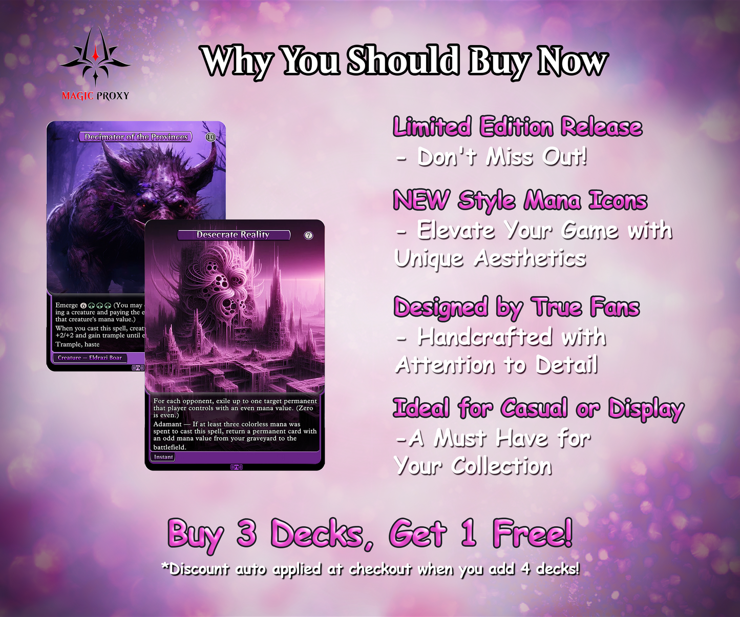 Eldrazi Tribal Commander cEDH Deck - Eldrazi Tribal Commander Magic Commander - Magic Proxy Deck with 160+ Unique Cards - Custom Cards MTG Proxy for Casual Play
