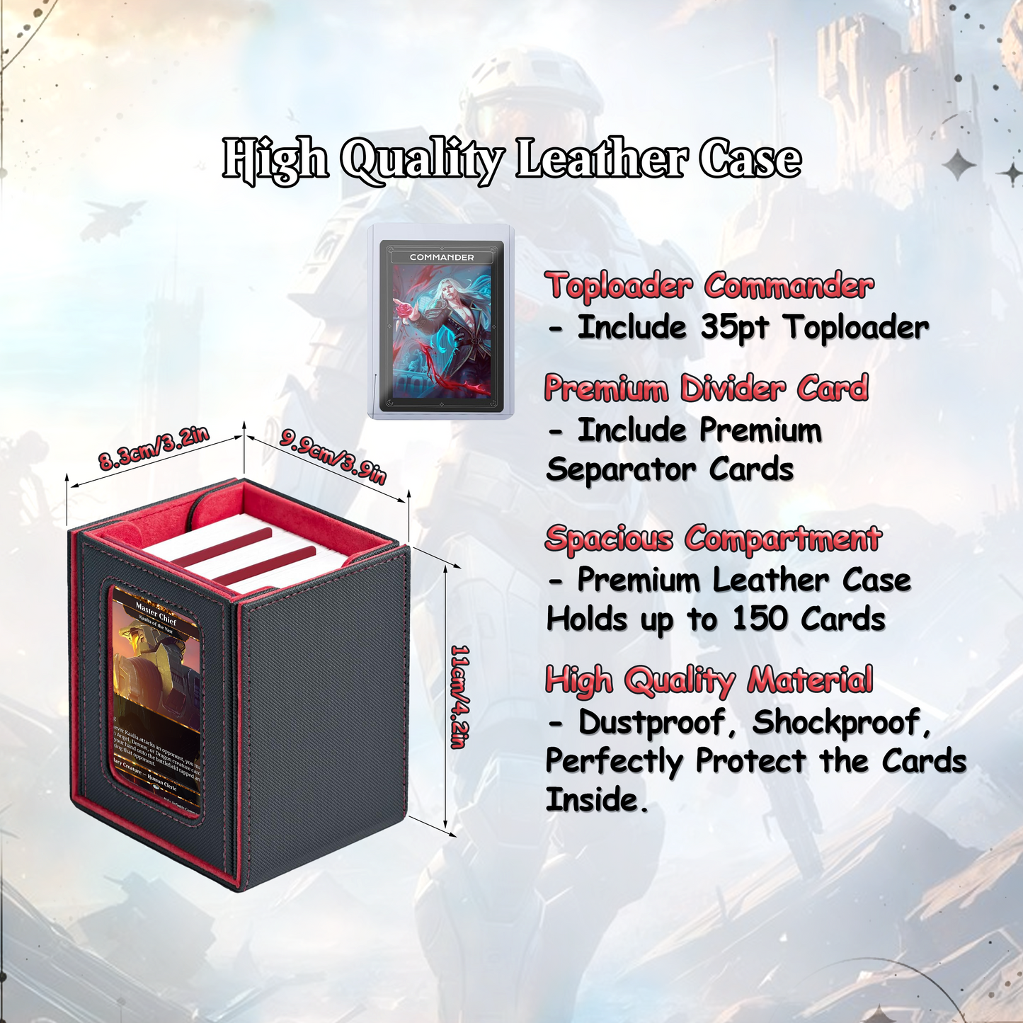 Halo Infinite Commander cEDH Deck - Halo Infinite Commander Magic Commander - Magic Proxy Deck with 170+ Unique Cards - Custom Cards MTG Proxy for Casual Play
