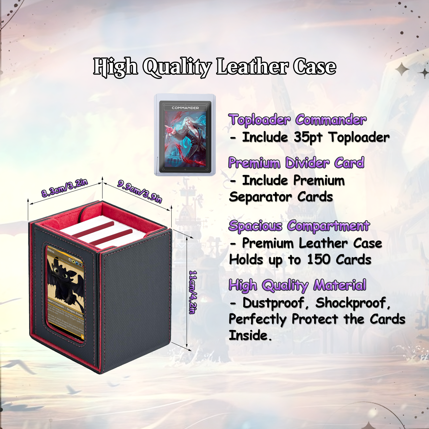 How to Train Your Dragon Commander Deck • Fly High with Toothless as Your Commander! • Custom MTG Card • Premium Proxy Card • Gift for Him