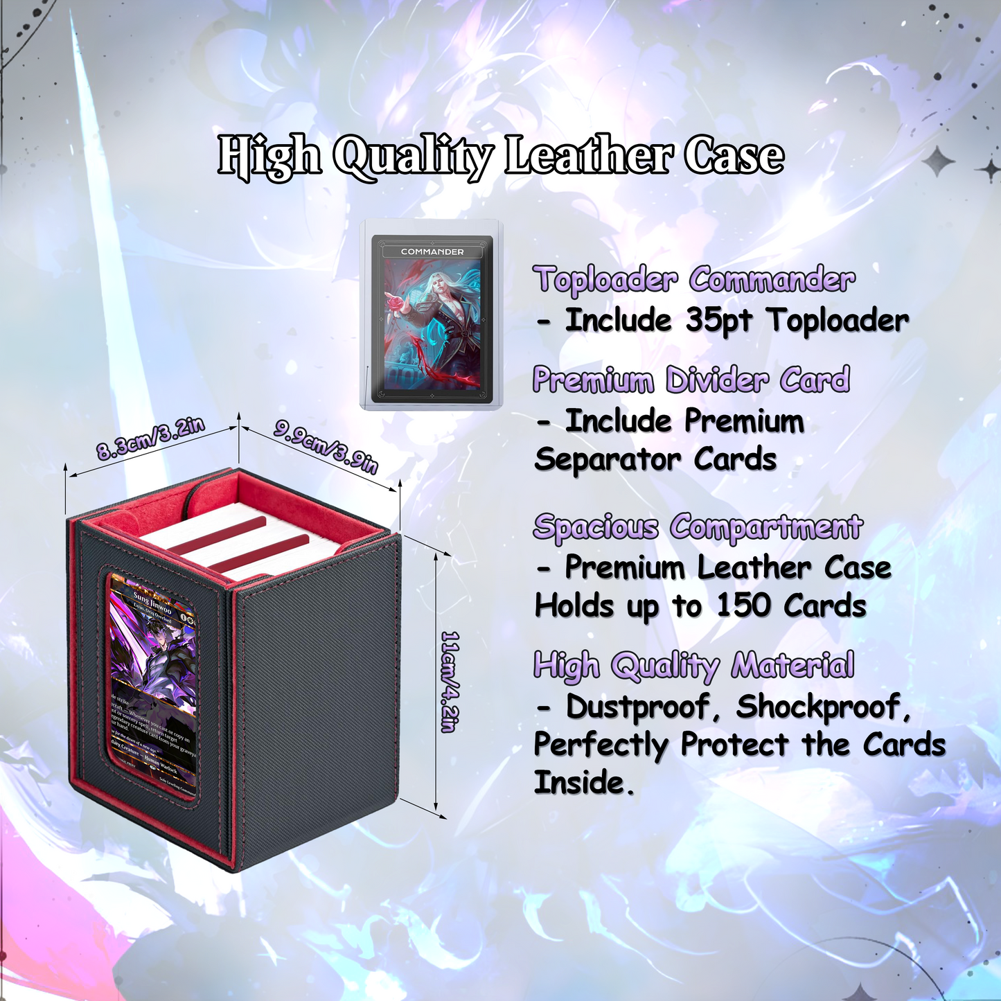 Solo Leveling cEDH Deck - Solo Leveling Magic Commander - Magic Proxy Deck with 160+ Unique Cards - Custom Cards MTG Proxy for Casual Play