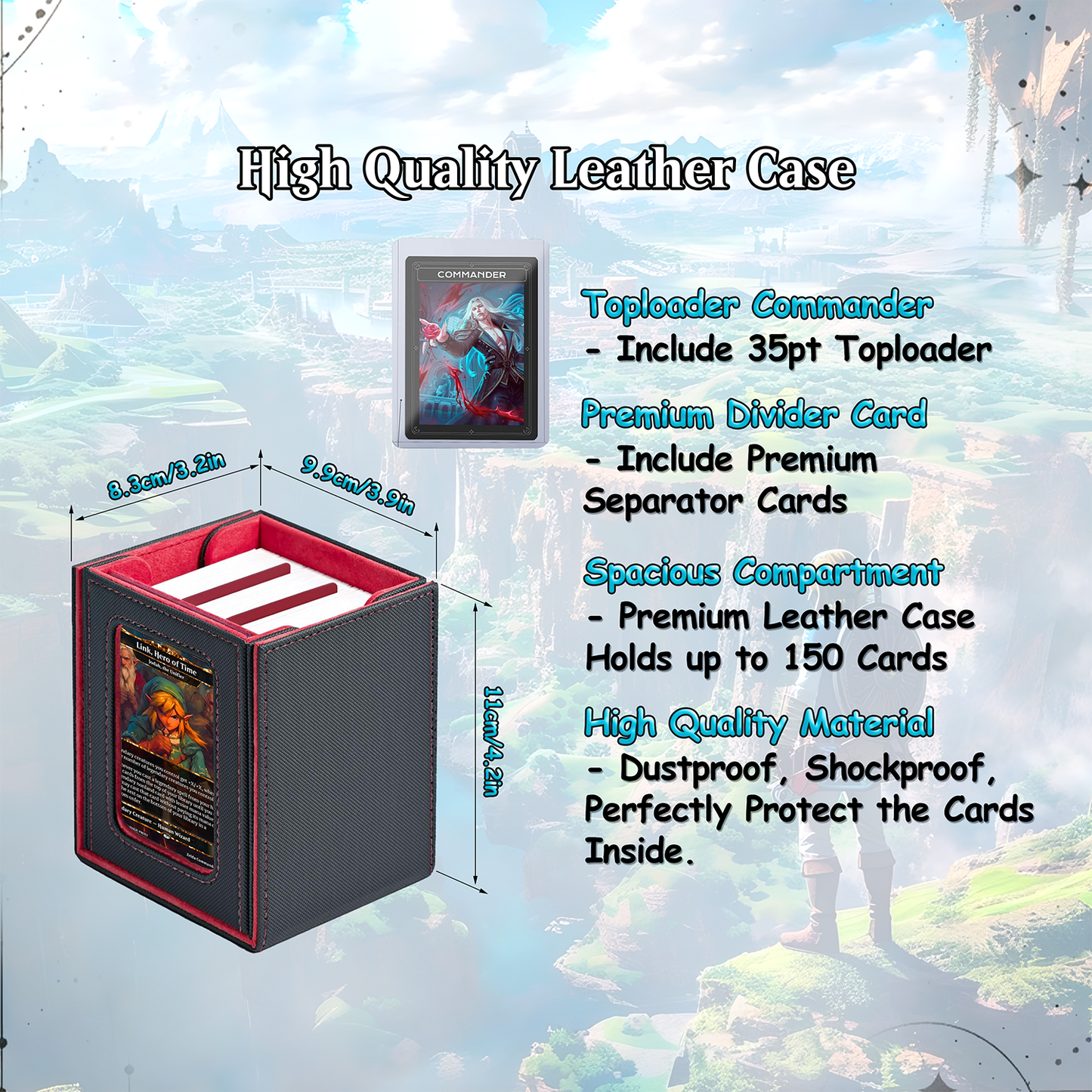 Saviors of Hyrule Commander cEDH Deck - Saviors of Hyrule Commander Magic Commander - Magic Proxy Deck with 160+ Unique Cards - Custom Cards MTG Proxy for Casual Play