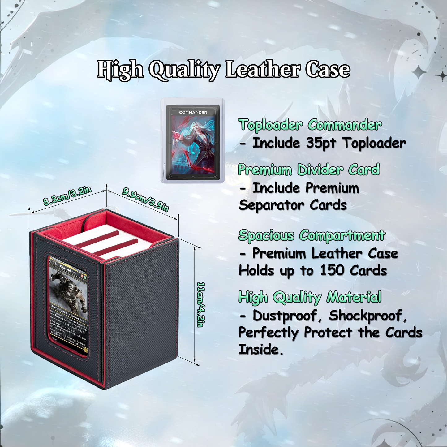 Skyrim Themed Commander Deck Proxies, Multi Colour Combo, 120+ Unique Cards, Quality Custom Card Proxy for Commander EDH