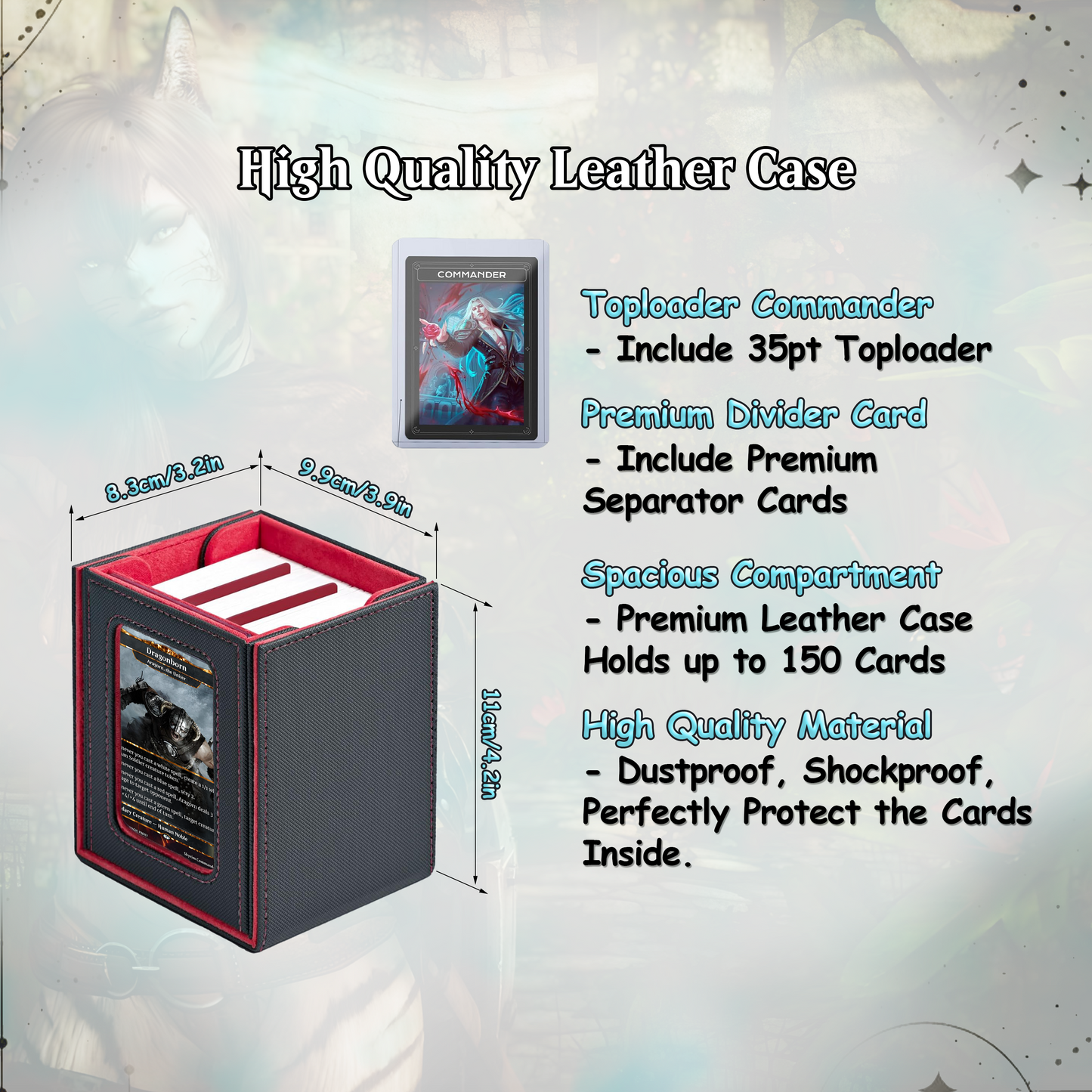 Skyrim Themed cEDH Deck - Skyrim Themed Magic Commander - Magic Proxy Deck with 160+ Unique Cards - Custom Cards MTG Proxy for Casual Play
