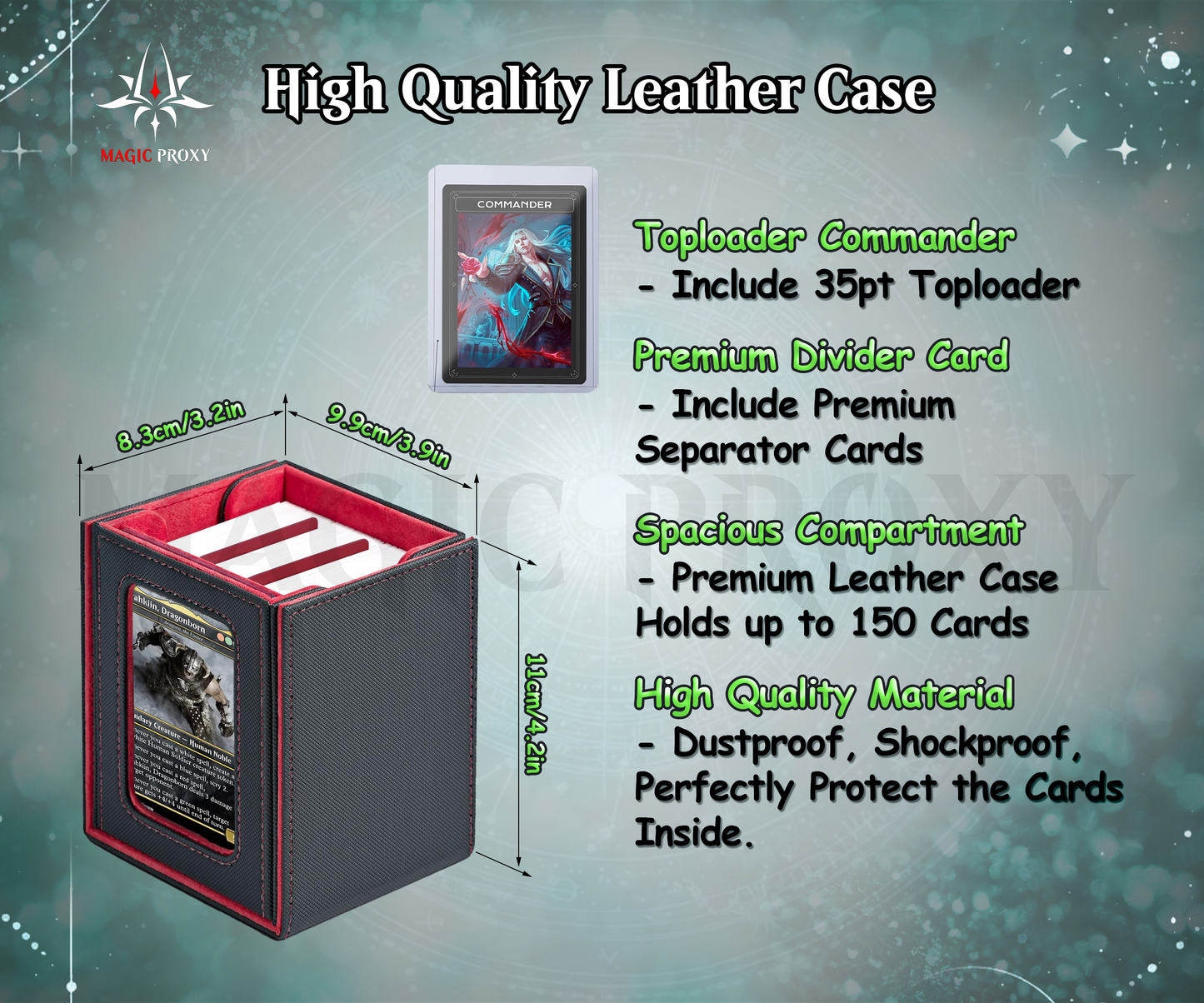 Skyrim Themed Commander Deck Proxies, Multi Colour Combo, 120+ Unique Cards, Quality Custom Card Proxy for Commander EDH