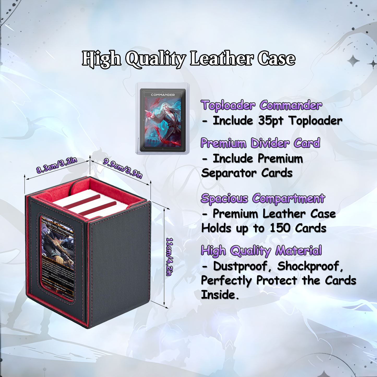 Solo Leveling cEDH Deck - Solo Leveling Magic Commander - Magic Proxy Deck with 170+ Unique Cards - Custom Cards MTG Proxy for Casual Play