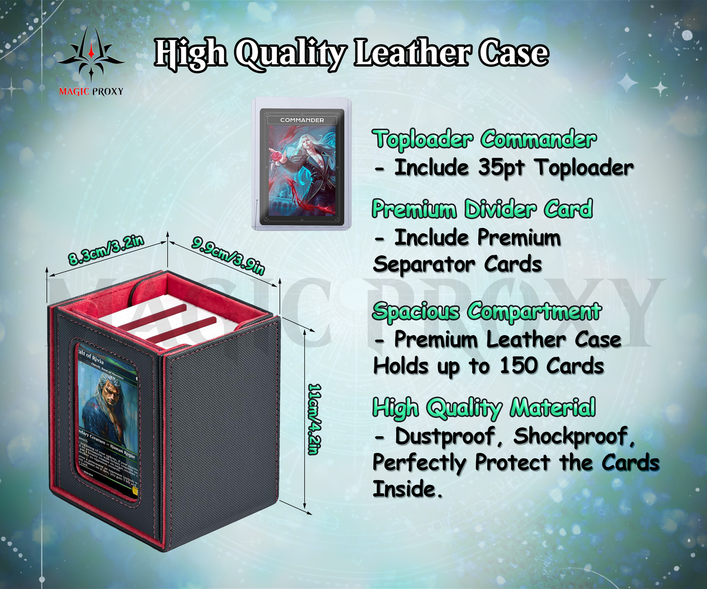 The Witcher Commander cEDH Deck - The Witcher Commander Magic Commander - Magic Proxy Deck with 160+ Unique Cards - Custom Cards MTG Proxy for Casual Play