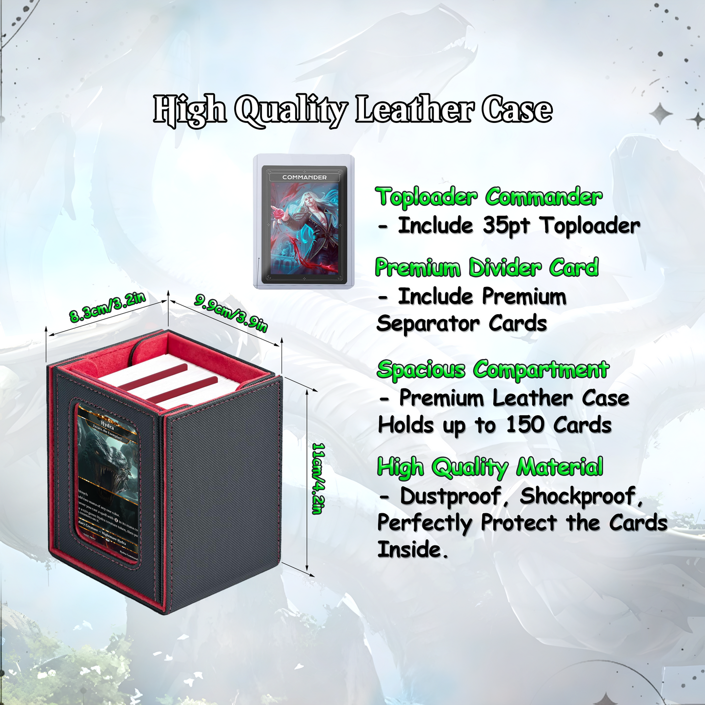 Hydra Commander cEDH Deck - Hydra Commander Magic Commander - Magic Proxy Deck with 170+ Unique Cards - Custom Cards MTG Proxy for Casual Play