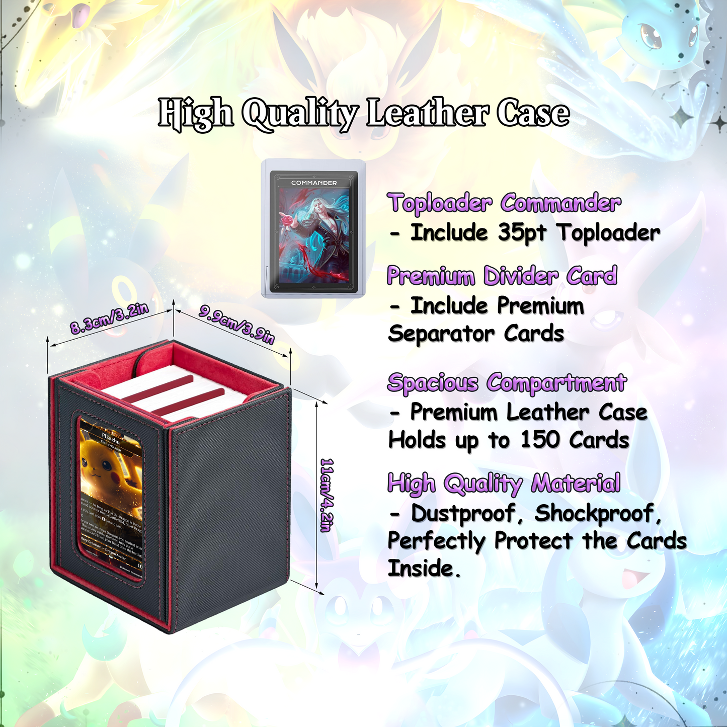 P.o.k.e.m.o.n Commander cEDH Deck - P.o.k.e.m.o.n Commander Magic Commander - Magic Proxy Deck with 160+ Unique Cards - Custom Cards MTG Proxy for Casual Play