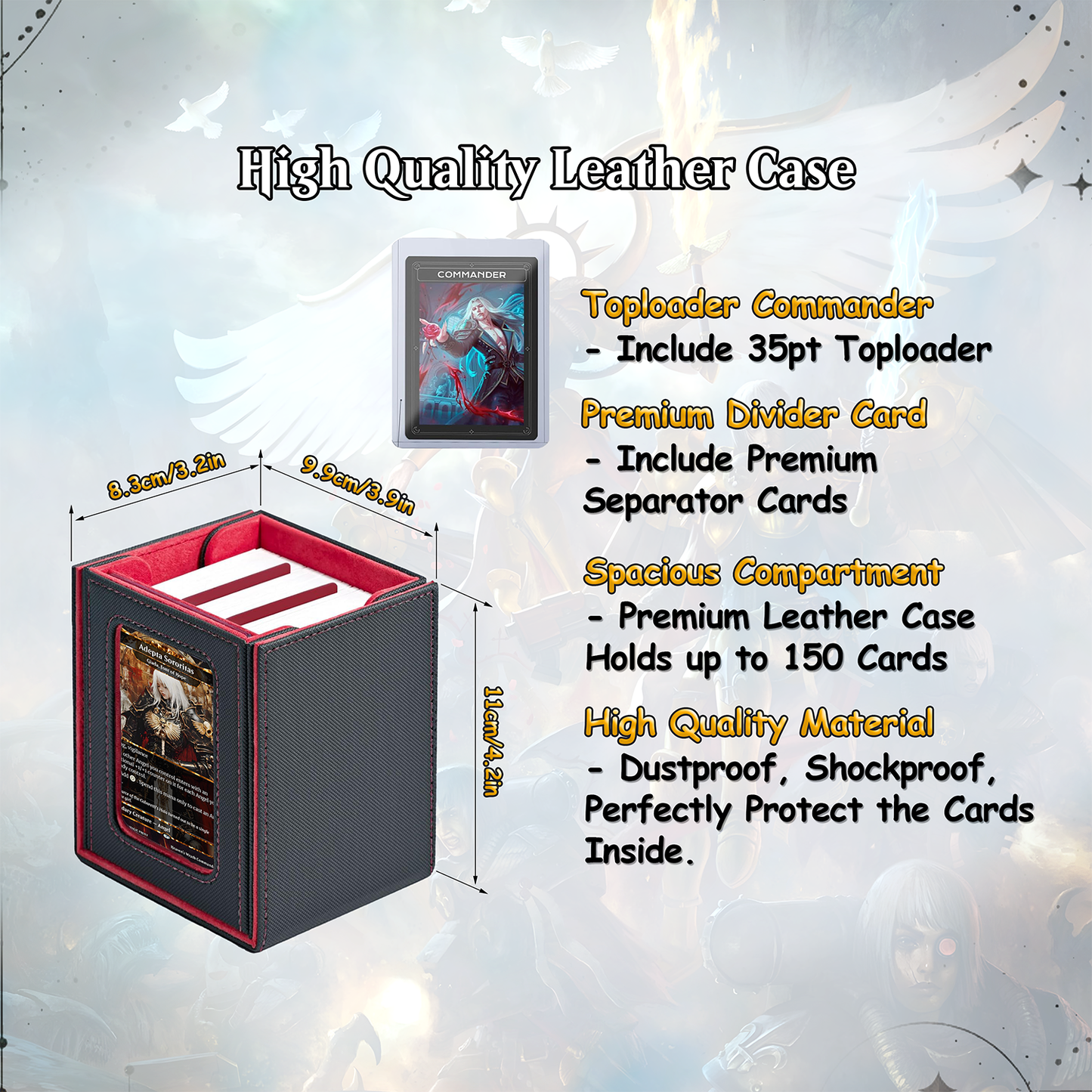Heaven’s Wrath cEDH Deck - Heaven’s Wrath Magic Commander - Magic Proxy Deck with 160+ Unique Cards - Custom Cards MTG Proxy for Casual Play