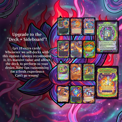 Rick and Morty Theme / Nekusar, the Mindrazer Commander Deck / Premium Paper Proxy Deck / 120 cards + tokens / Wheel Control Theme Bracket 4 EDH Magic Deck