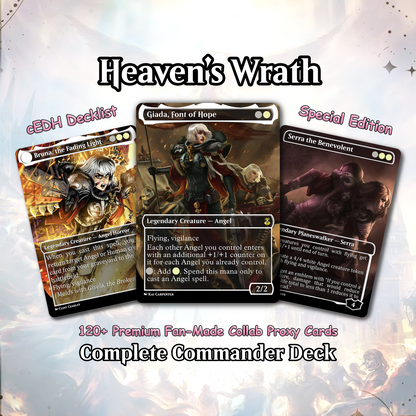 Heaven’s Wrath – Giada’s Space Nun Angel Crusade | Custom EDH Commander Deck