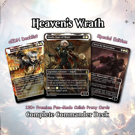 Heaven’s Wrath – Giada’s Space Nun Angel Crusade | Custom EDH Commander Deck