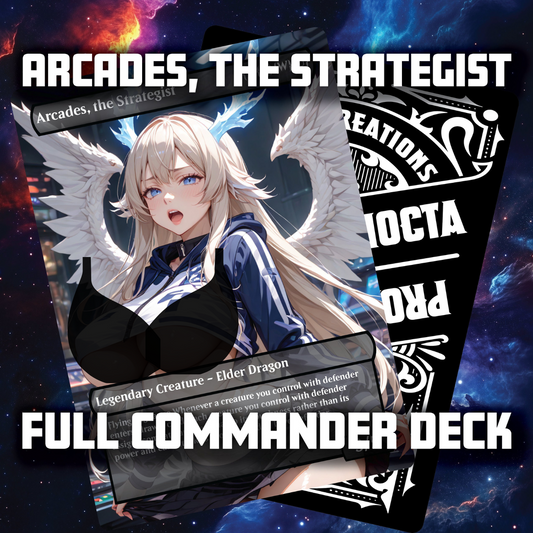 Custom Arcades, the Strategist Proxy Commander Deck - Sexy Art Edition