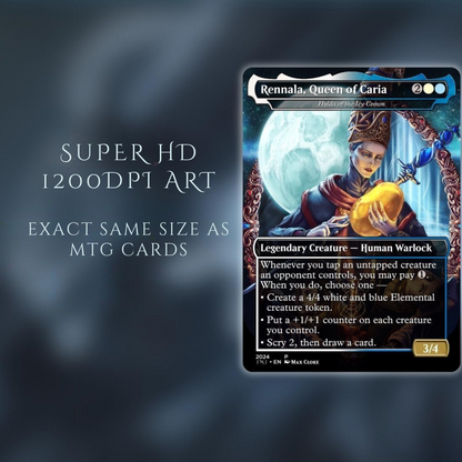 Elden Ring Commander | Dual-Commander Azorius Control Voltron | 100+ Custom Proxy Cards