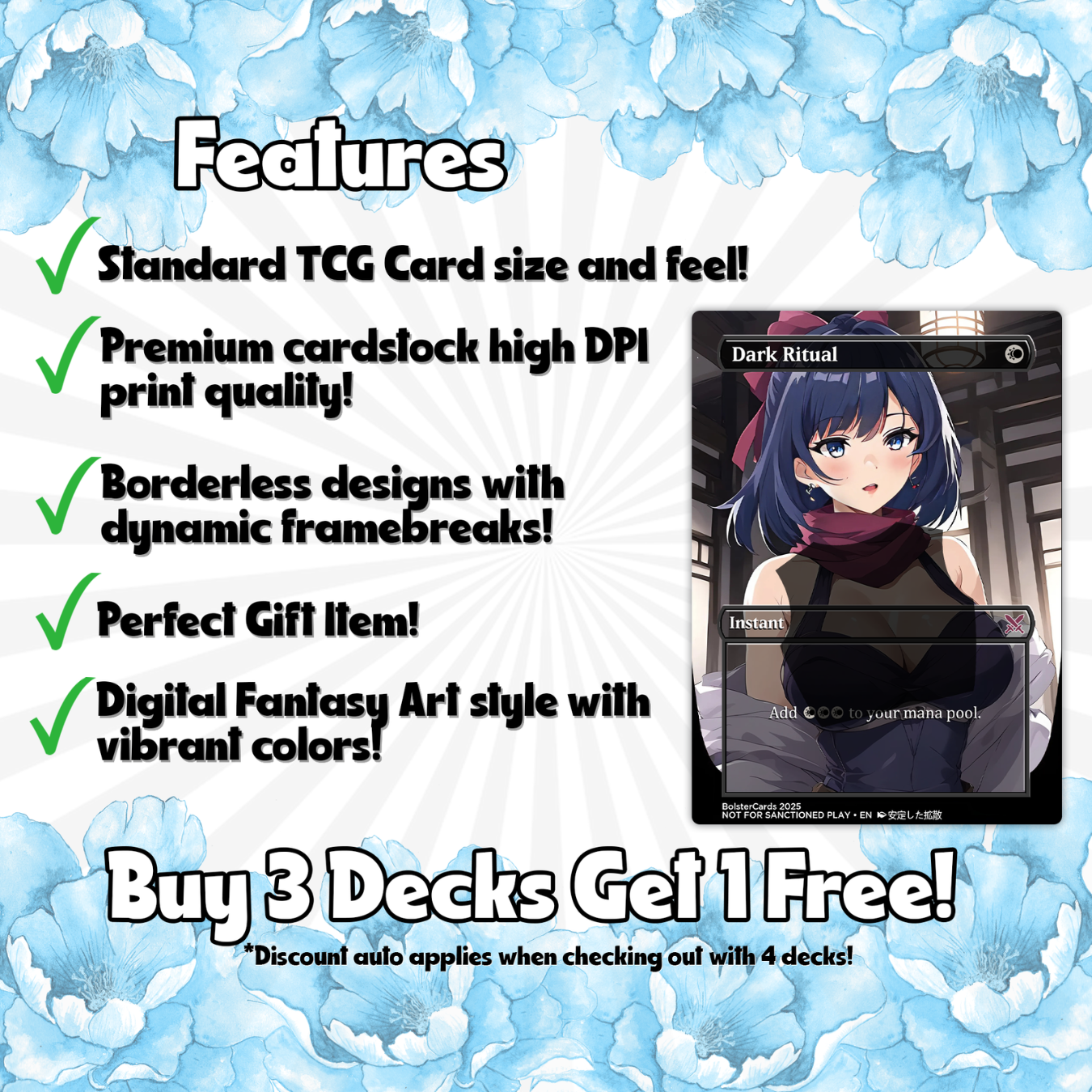 Yuriko, the Tiger's Shadow Anime Waifu Proxy Custom Card TCG Foil/NonFoil Mature Gorgeous Anime Art For EDH Commander Gift For Him/Her