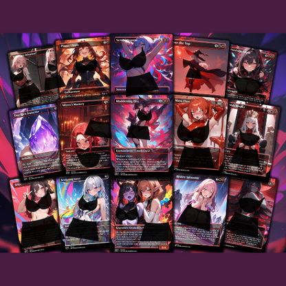 Chaos Commander Deck Zurzoth Custom MTG Cards Premium Proxy Cards Complete EDH Deck Premium Quality
