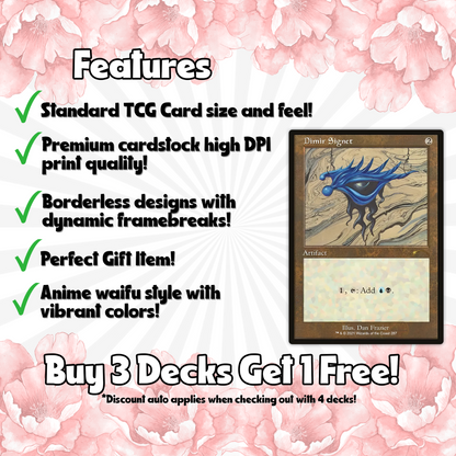MTG Commander Deck EDH Deck Hashaton, Scrab's Fist 100 Magic Cards Custom Deck Esper Discard Aetherdrift