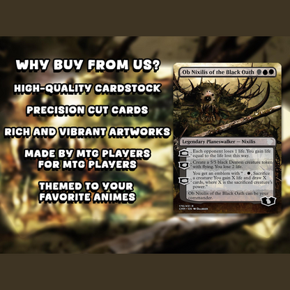 Pestilence EDH Commander Deck – Custom Plague-Inspired MTG Proxy Deck