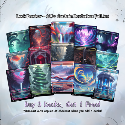 Eldrazi Tribal Commander Deck Ulalek, fused atrocity Complete EDH Deck Proxy Deck