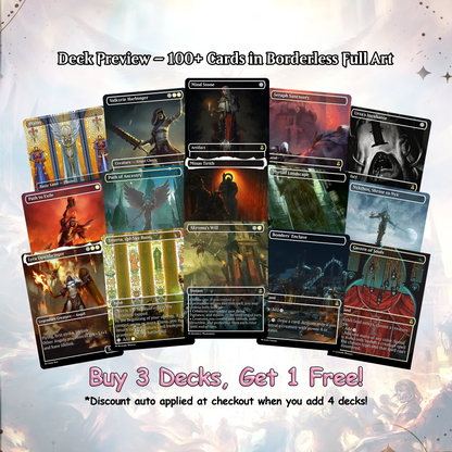 Heaven’s Wrath – Giada’s Space Nun Angel Crusade | Custom EDH Commander Deck