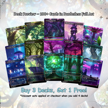 Squirrel Proxy Deck Chatterfang Combo 100 Cards + Sideboard + Tokens | Premium Quality Custom MTG Proxies for EDH Commander