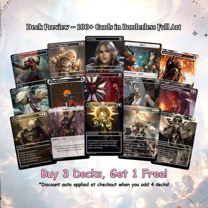 Heaven’s Wrath – Giada’s Space Nun Angel Crusade | Custom EDH Commander Deck