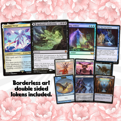 MTG Commander Deck EDH Deck Hashaton, Scrab's Fist 100 Magic Cards Custom Deck Esper Discard Aetherdrift
