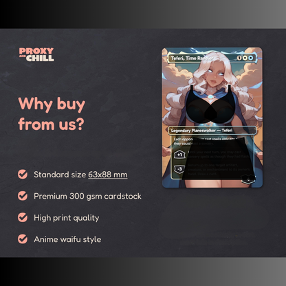 Atraxa Cat Food - Full TCG Proxy Commander EDH Deck - 108 cards - Tokens included - Waifu Anime Girls