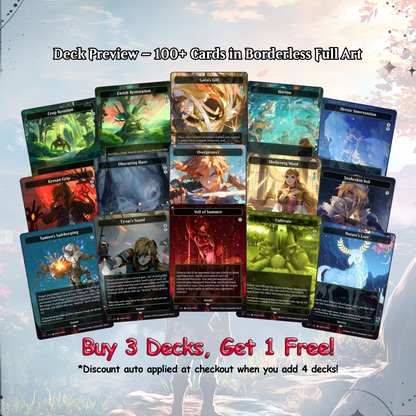 Ultimate Zelda MTG Commander Link EDH Proxy Deck