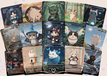 Storm, Force of Nature Proxy Commander Deck, 100 Cards + 8 Free Tokens | Cute Custom Full Art | MuraProxyArt