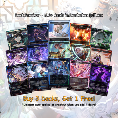 Genshin MTG Deck - Kenrith EDH | Premium The Evolution | Custom Competitive 100+ Cards