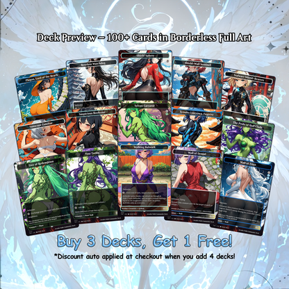 Arcades Walls/Butts Themed Defender Tribal Anime Waifu Proxy Commander Deck Custom Proxy EDH Defender English High Quality Cards