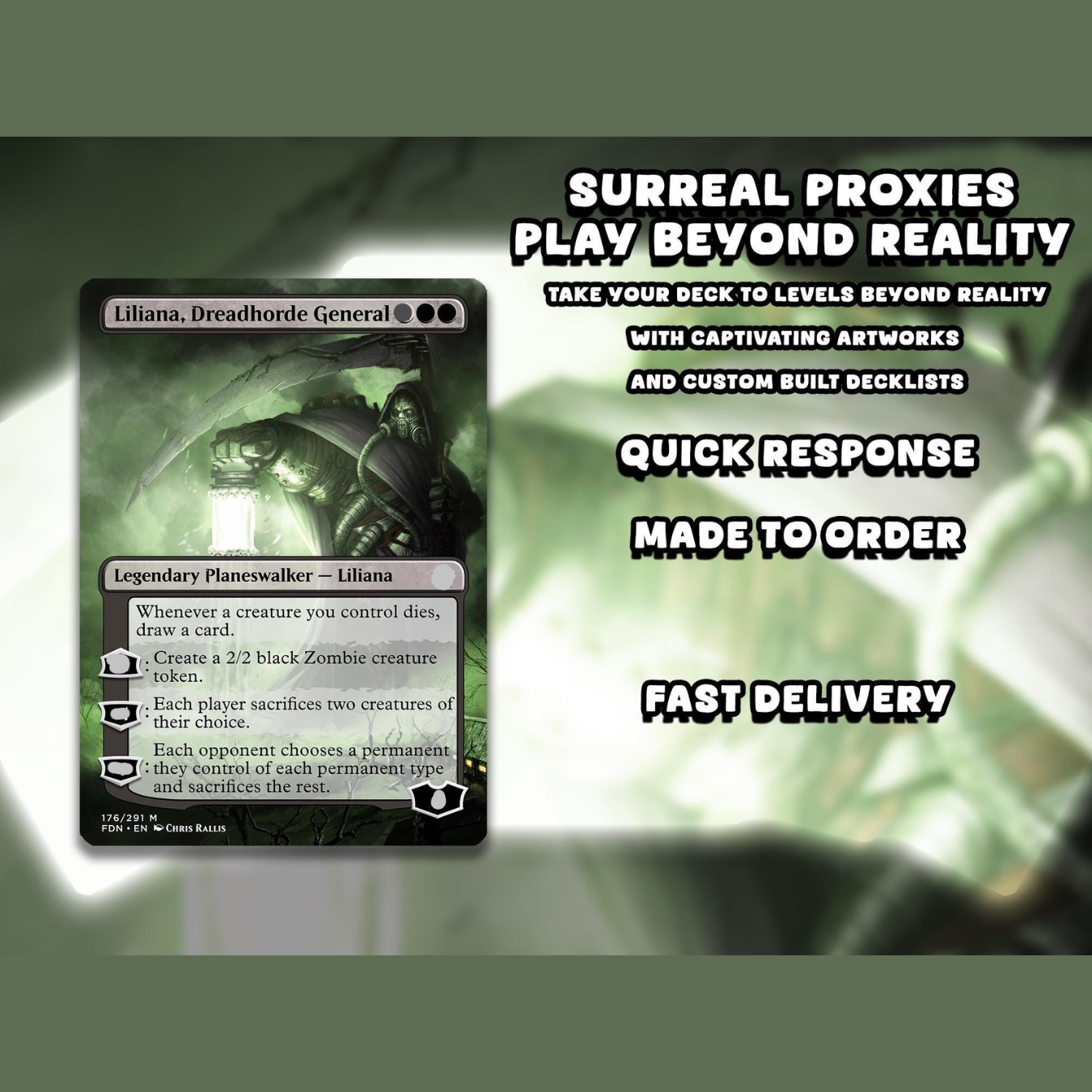 Pestilence EDH Commander Deck – Custom Plague-Inspired MTG Proxy Deck
