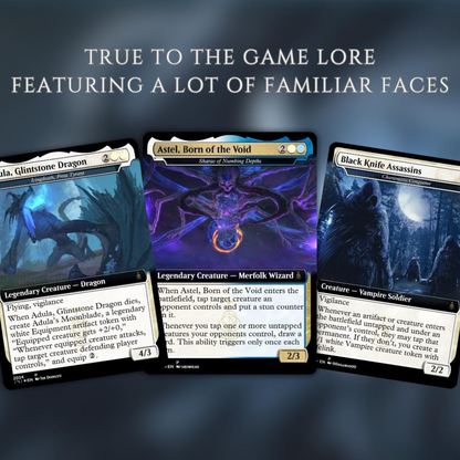 Elden Ring Commander | Dual-Commander Azorius Control Voltron | 100+ Custom Proxy Cards