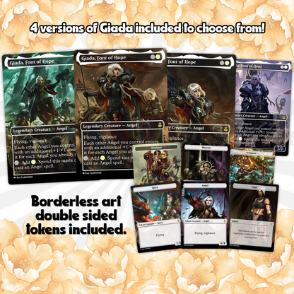 Heaven’s Wrath – Giada’s Space Nun Angel Crusade | Custom EDH Commander Deck