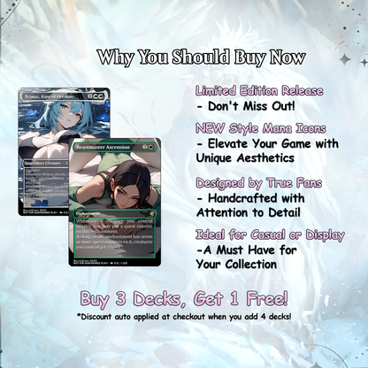 Arahbo, Roar of the World Anime Style Waifu Tribal Commander Deck Special Edition