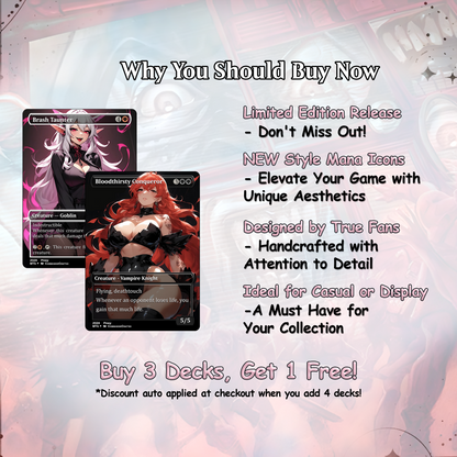 Burn Commander Deck The Lord of Pain Complete EDH Deck Proxy Deck