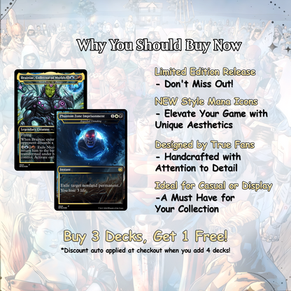 D.C Commander Deck • S.u.p.e.r.m.a.n • Forge a New Legacy in the MTG Multiverse! • Custom MTG Cards • Premium Proxy Cards • Complete EDh Deck