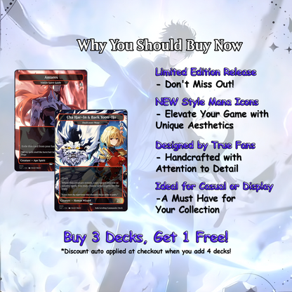 Solo Leveling Commander Deck • Solo Leveling Proxy Card • Custom Mtg Proxies • Mtg Proxy • Mtg Deck Box