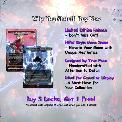 Solo Leveling Proxy EDH | Jinwoo Sung Commander | Anime-Inspired Custom MTG Cards